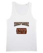 Retro Vintage New York College Jersey Maiou Bărbat Runs