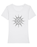 Vama Veche Love 2 Tricou mânecă scurtă guler larg fitted Damă Expresser
