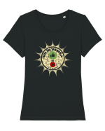 Vii in Vama? 1 Tricou mânecă scurtă guler larg fitted Damă Expresser