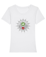 Vii in Vama? 2 Tricou mânecă scurtă guler larg fitted Damă Expresser
