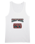 Retro Vintage New York College Jersey Maiou Bărbat Runs