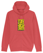 Stay Highdrated Hanorac cu fermoar Unisex Connector