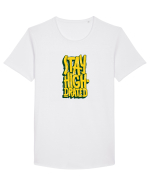 Stay Highdrated Tricou mânecă scurtă guler larg Bărbat Skater
