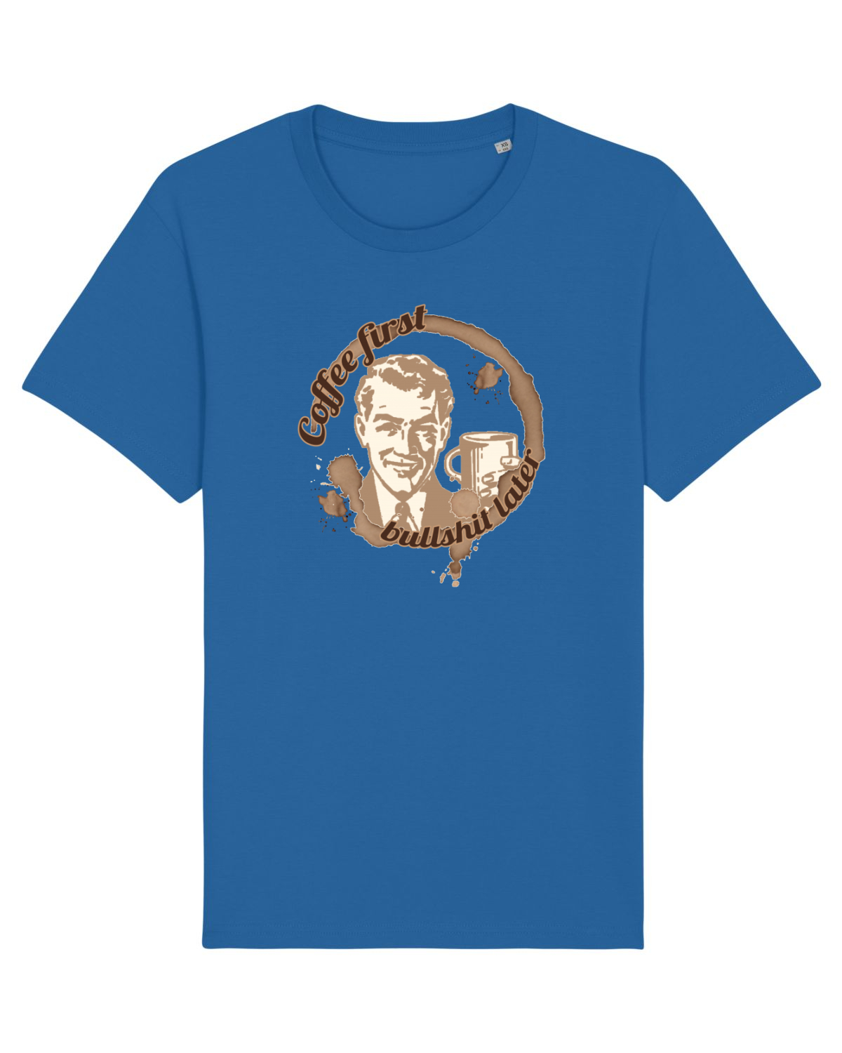 Tricou mânecă scurtă Unisex Rocker Royal Blue
