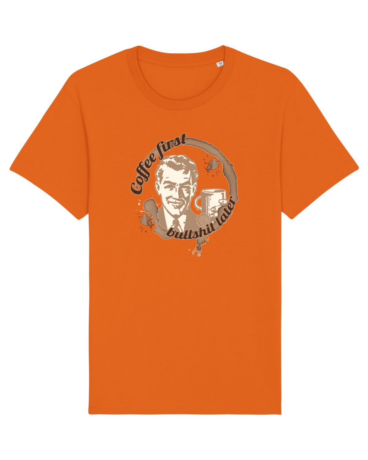 Tricou mânecă scurtă Unisex Rocker Bright Orange