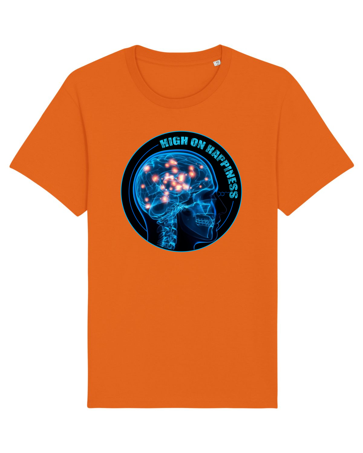 Tricou mânecă scurtă Unisex Rocker Bright Orange