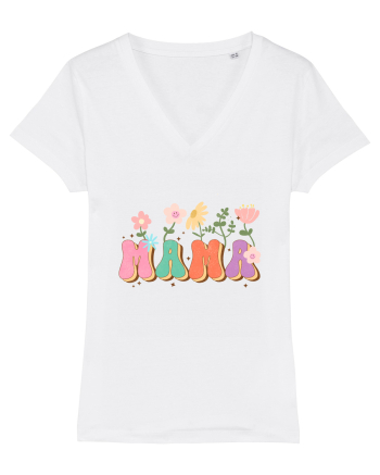 MAMA Retro Wild Flower White