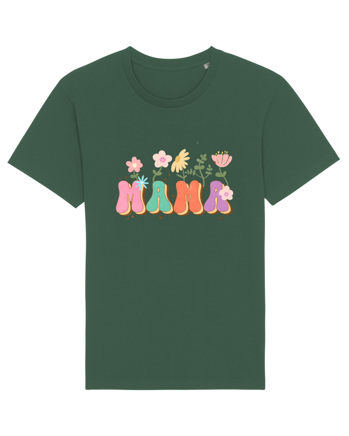 Tricou mânecă scurtă Unisex Rocker Bottle Green