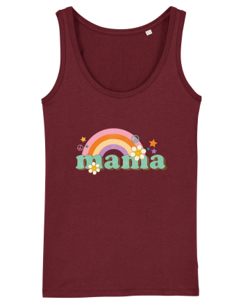 MAMA Retro Rainbow Burgundy