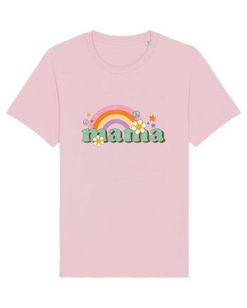 MAMA Retro Rainbow Cotton Pink