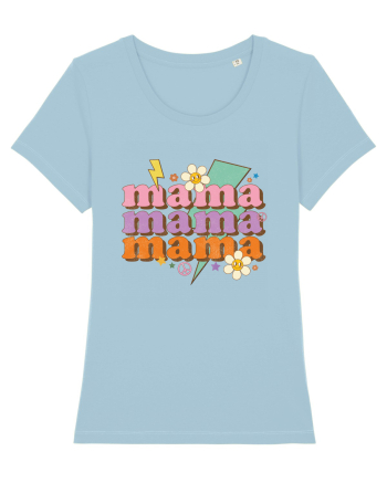 MAMA Peace Flower Sky Blue