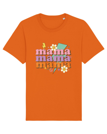 MAMA Peace Flower Bright Orange