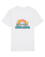 Groovy MAMA Tricou mânecă scurtă Unisex Rocker