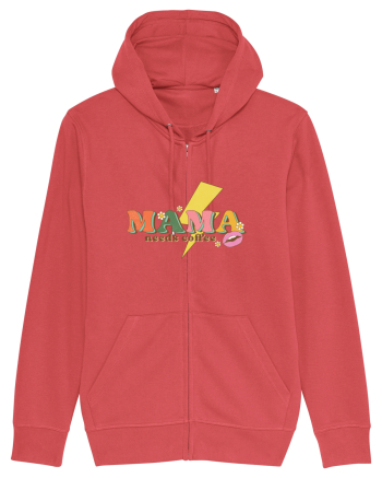 Mama Needs Coffee Carmine Red