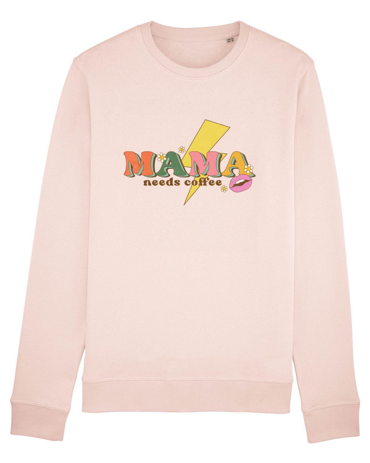 Bluză mânecă lungă Unisex Rise Candy Pink