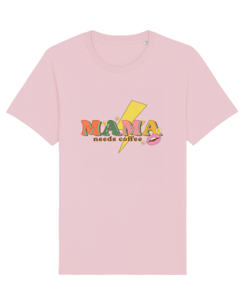 Mama Needs Coffee Cotton Pink