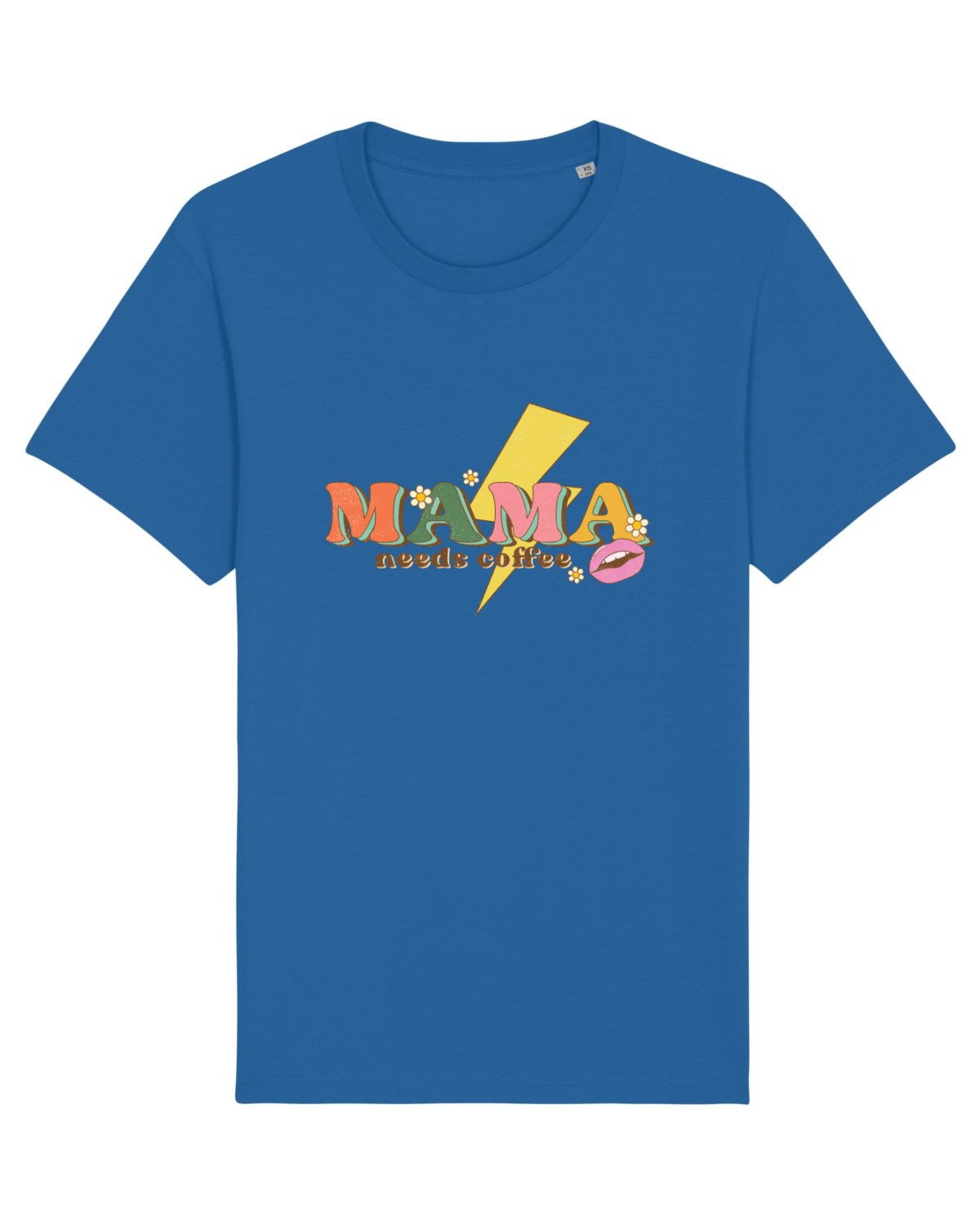 Tricou mânecă scurtă Unisex Rocker Royal Blue
