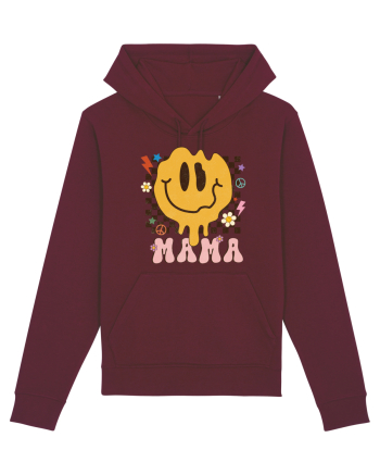 Mama Smiley Burgundy