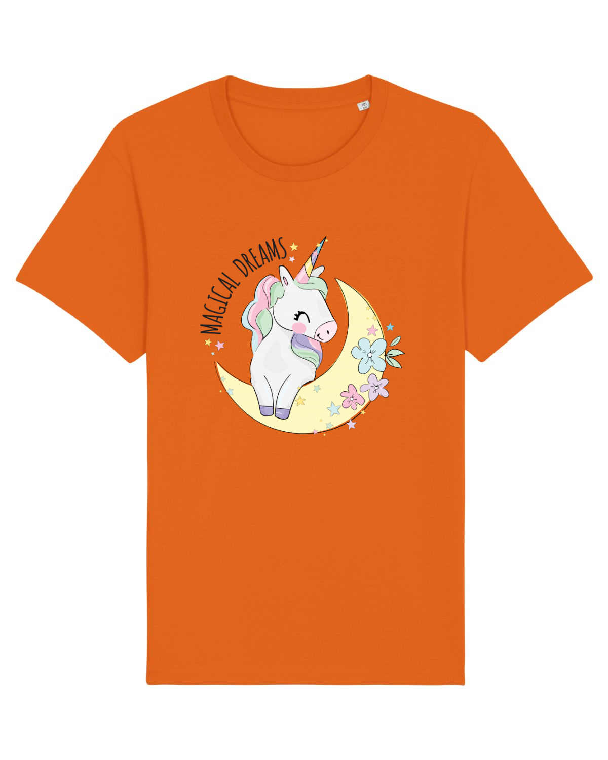 Tricou mânecă scurtă Unisex Rocker Bright Orange