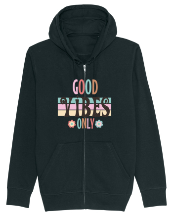 Good Vibes Only Vintage Black