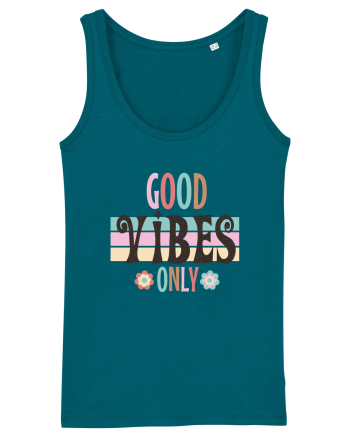 Good Vibes Only Vintage Ocean Depth