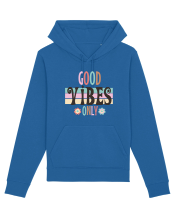 Good Vibes Only Vintage Royal Blue