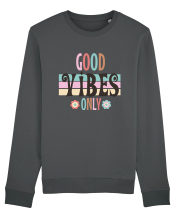 Good Vibes Only Vintage Anthracite