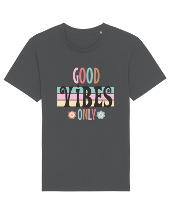 Good Vibes Only Vintage Anthracite