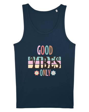 Good Vibes Only Vintage Navy