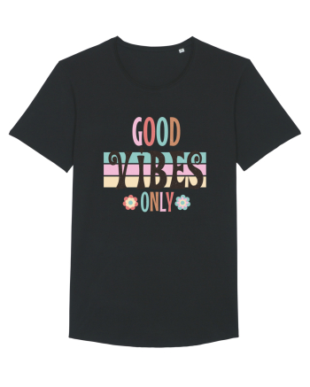 Good Vibes Only Vintage Black