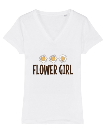 Flower Girl White