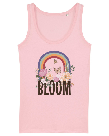 Bloom Flowers Cotton Pink