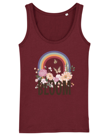 Bloom Flowers Burgundy