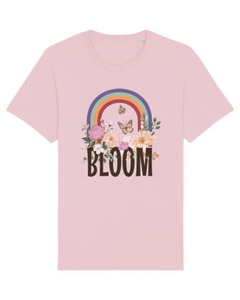 Bloom Flowers Cotton Pink