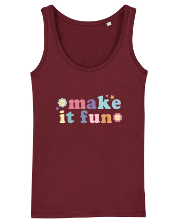 Make It Fun Burgundy