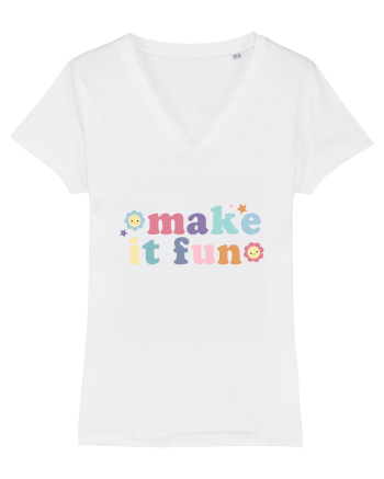 Make It Fun White