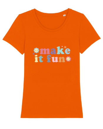Make It Fun Bright Orange