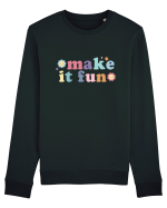 Make It Fun Bluză mânecă lungă Unisex Rise