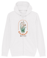 Kindness Matters  Hanorac cu fermoar Unisex Connector
