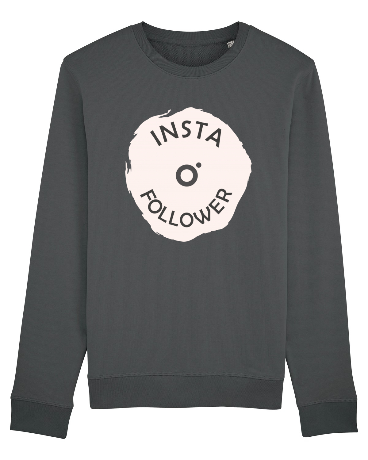 Bluză mânecă lungă Unisex Rise Anthracite
