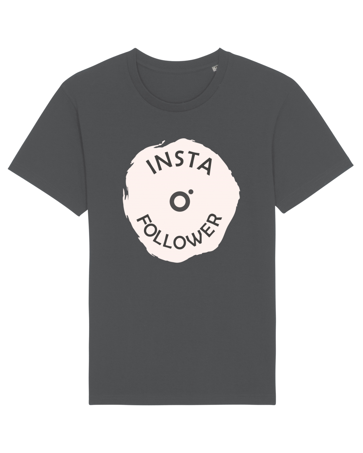 Tricou mânecă scurtă Unisex Rocker Anthracite