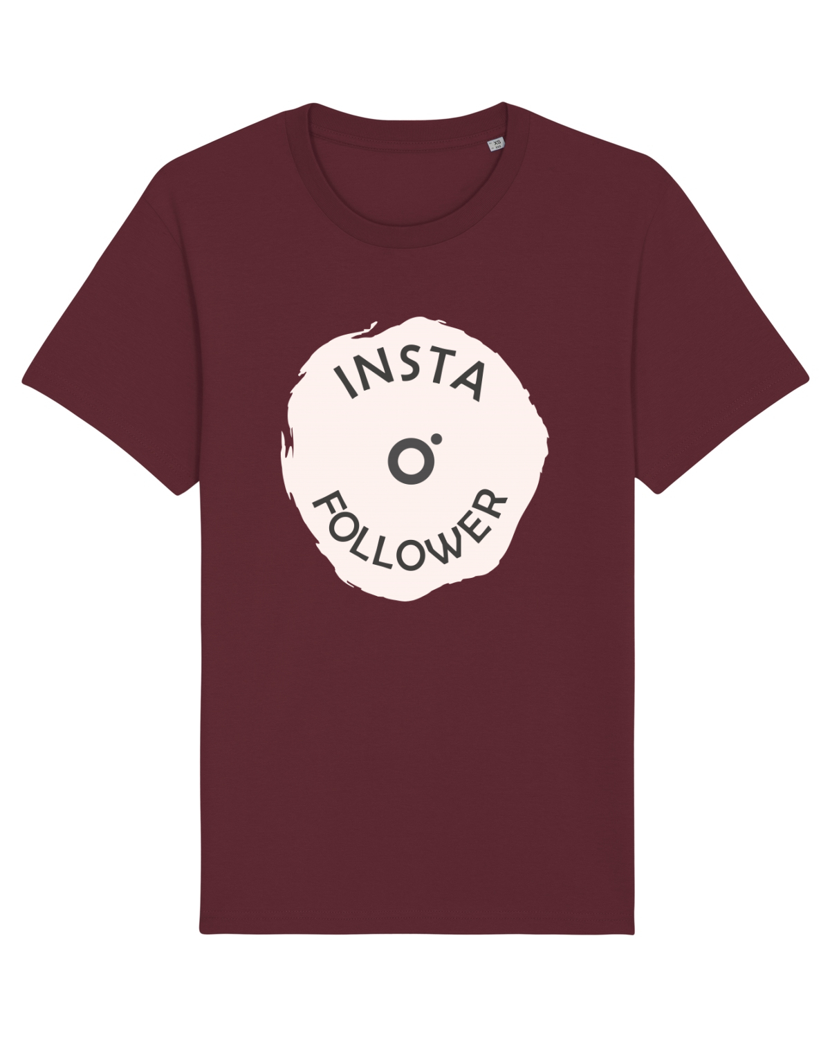 Tricou mânecă scurtă Unisex Rocker Burgundy