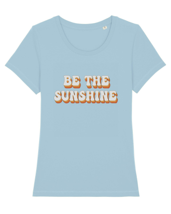 Be The Sunshine Retro Sky Blue