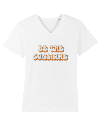 Be The Sunshine Retro White