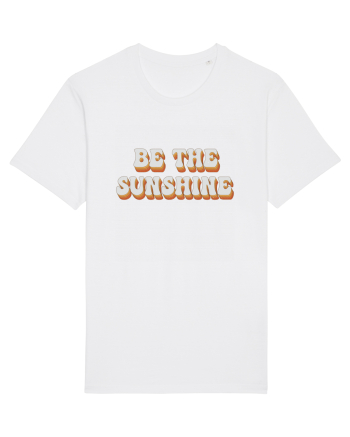 Be The Sunshine Retro White