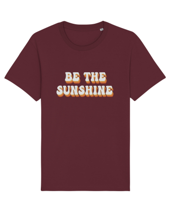 Be The Sunshine Retro Burgundy