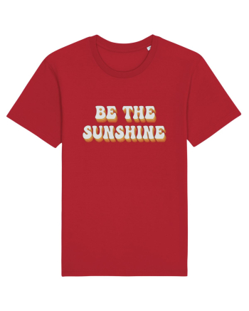 Be The Sunshine Retro Red
