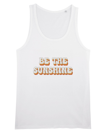 Be The Sunshine Retro White