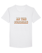 Be The Sunshine Retro Tricou mânecă scurtă guler larg Bărbat Skater