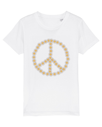 Peace Flowers Daisy White
